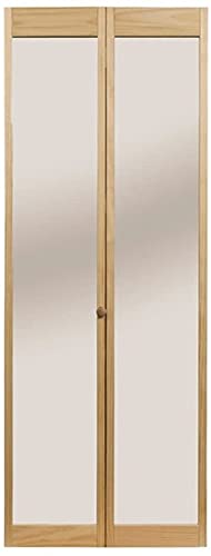 Mirror Bifold Interior Wood Door