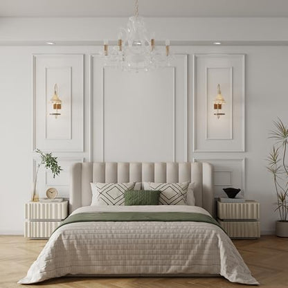 Peel-and-Stick Wainscoting Wall Molding Kit for Interior Accent Walls
