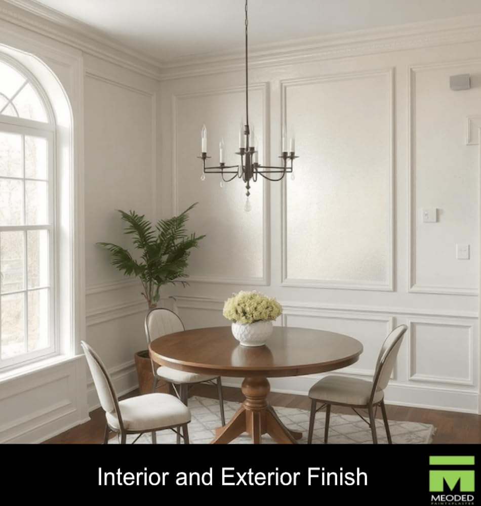 Sapphire Metallic Paint, Water-Based Finish for Interior & Exterior Surfaces