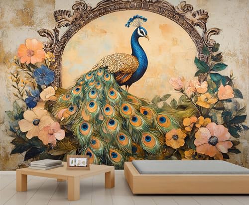 Large HD Canvas Wall Mural 169" × 118", Seamless Multi-Panel Wallpaper for Living Room & Bedroom