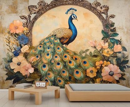 Large HD Canvas Wall Mural 169" × 118", Seamless Multi-Panel Wallpaper for Living Room & Bedroom
