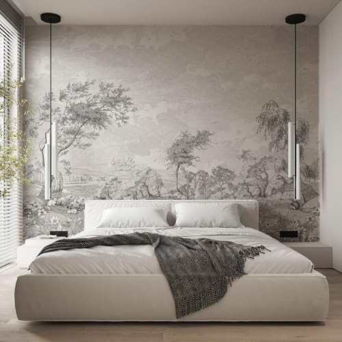 Large Peel-and-Stick Forest Tree Wall Mural