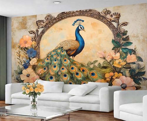 Large HD Canvas Wall Mural 169" × 118", Seamless Multi-Panel Wallpaper for Living Room & Bedroom