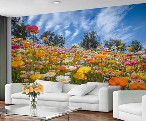 Large HD Canvas Wall Mural 169" × 118", Seamless Multi-Panel Wallpaper for Accent Walls & Room Décor