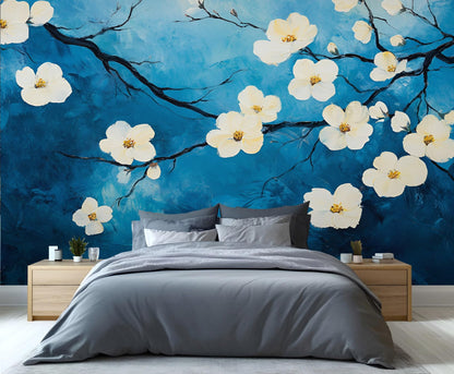 Large HD Canvas Wall Mural 169" × 118", Seamless Multi-Panel Wallpaper for Living Room & Bedroom