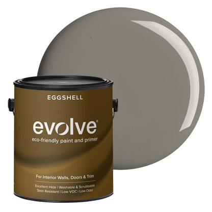 Evolve Paint & Primer, Low Sheen, One-Coat Coverage for Interior & Exterior