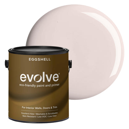 Evolve Paint & Primer, Low Sheen, One-Coat Coverage for Interior & Exterior