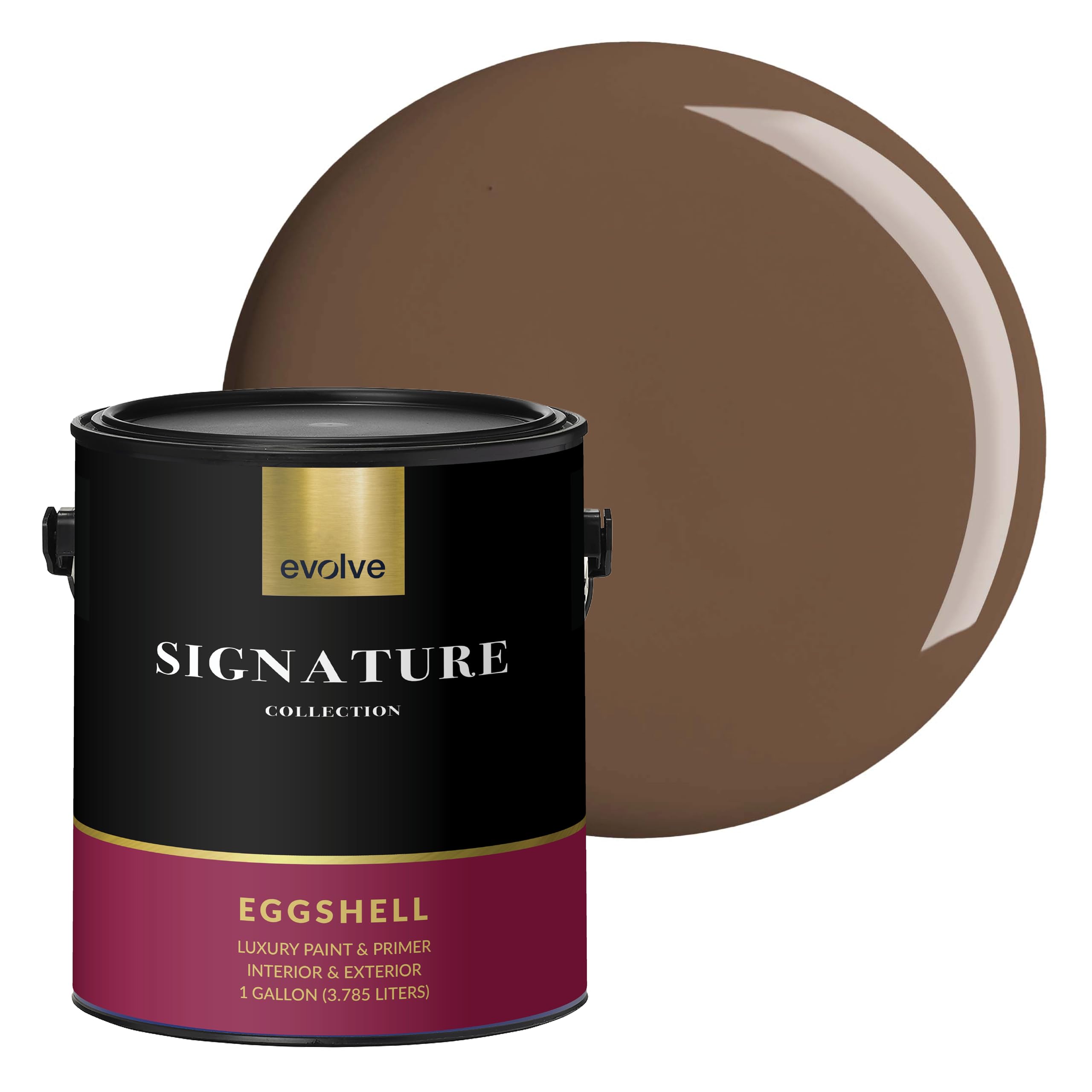 Evolve Signature Interior Paint & Primer, Luxury One-Coat, Eggshell Sheen, Low VOC, Washable
