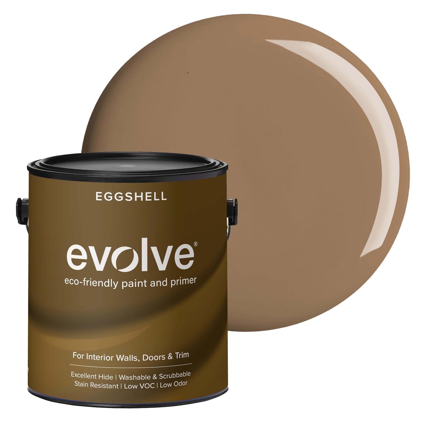 Evolve Paint & Primer, Low Sheen, One-Coat Coverage for Interior & Exterior