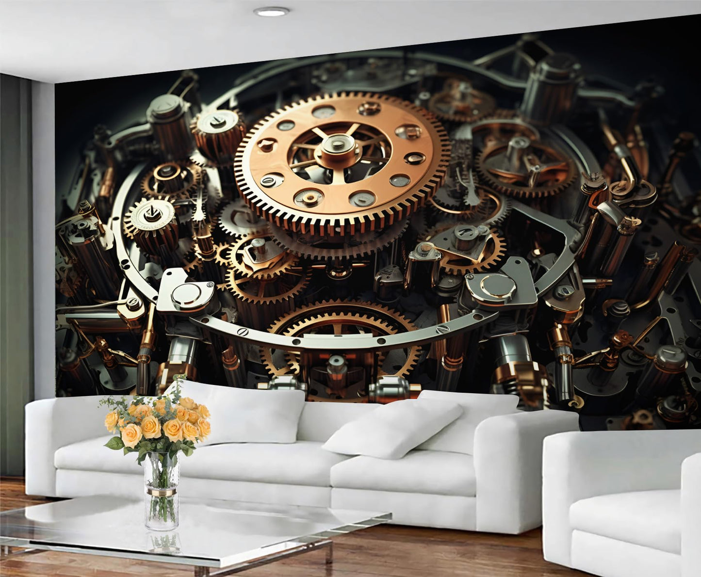 Premium HD Canvas Wall Mural with Seamless Numbered Panels for Living Room & Bedroom