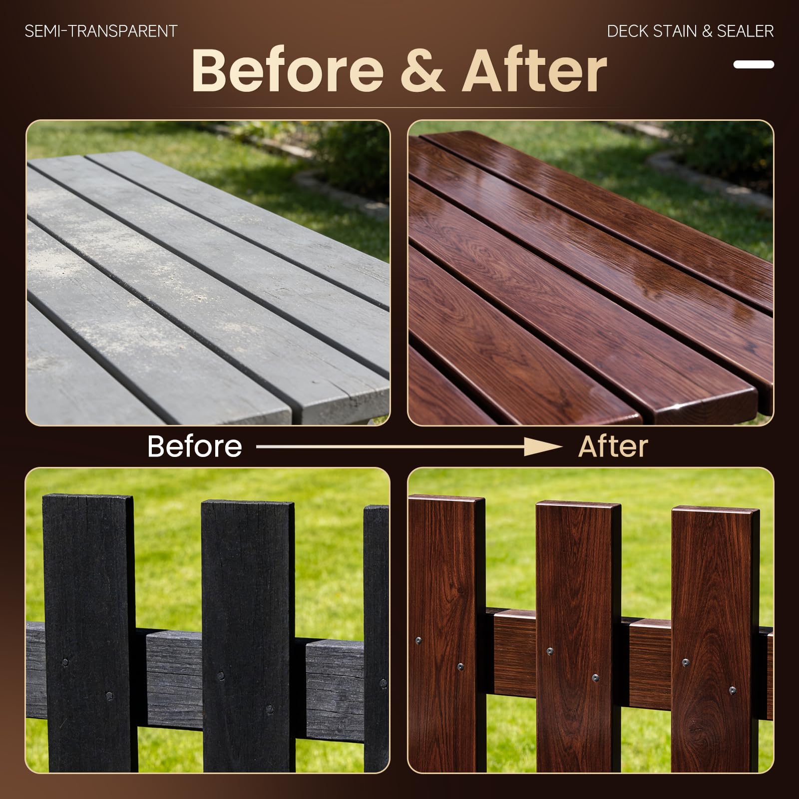 Outdoor Wood Stain, 1kg