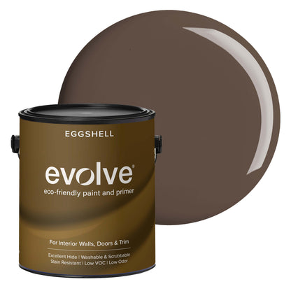 Evolve Paint & Primer, Low Sheen, One-Coat Coverage for Interior & Exterior