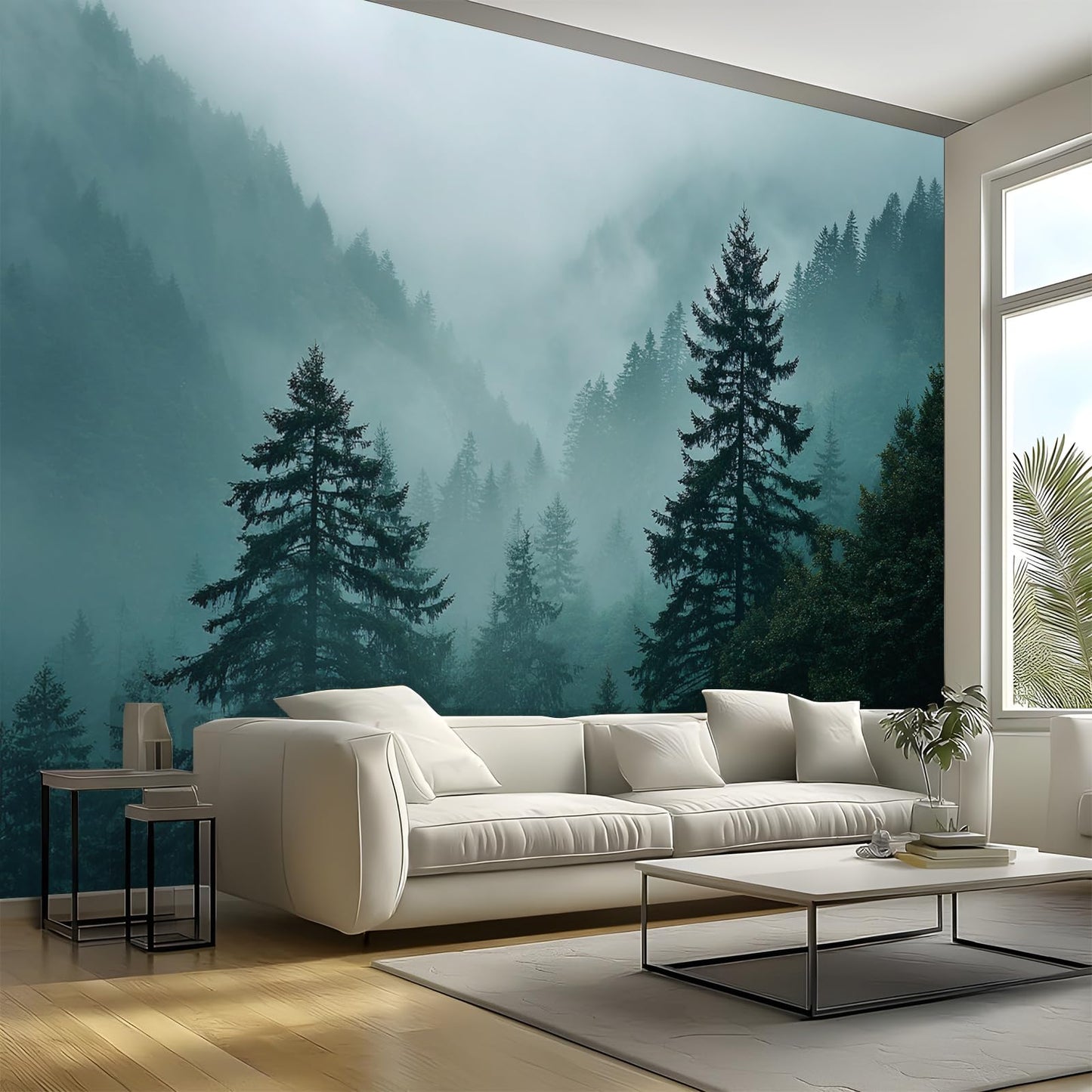 Peel-and-Stick Vintage Wall Mural Wallpaper for Living Room & Bedroom