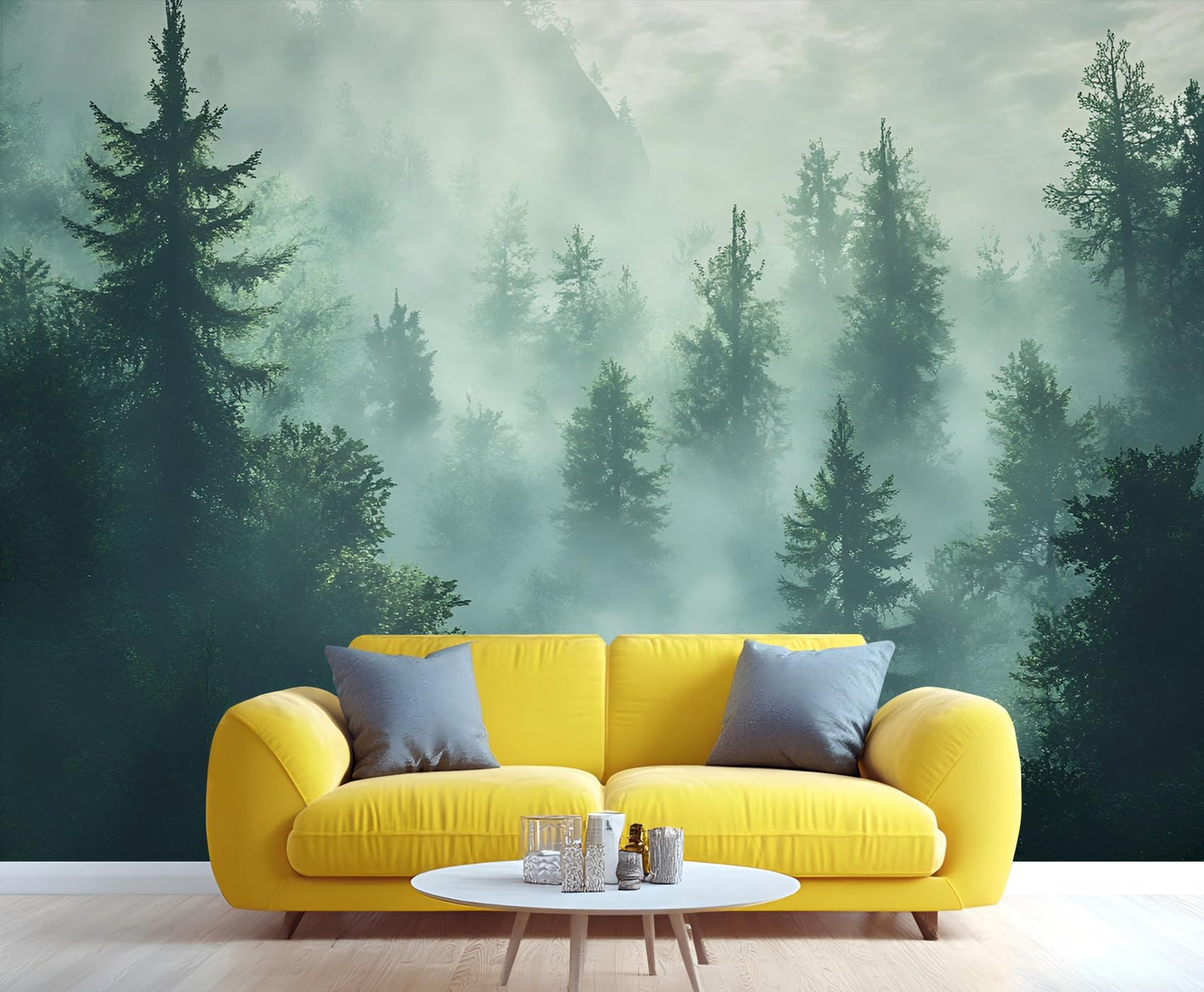 Large HD Canvas Wall Mural 169" × 118", Seamless Multi-Panel Wallpaper for Accent Walls & Room Décor