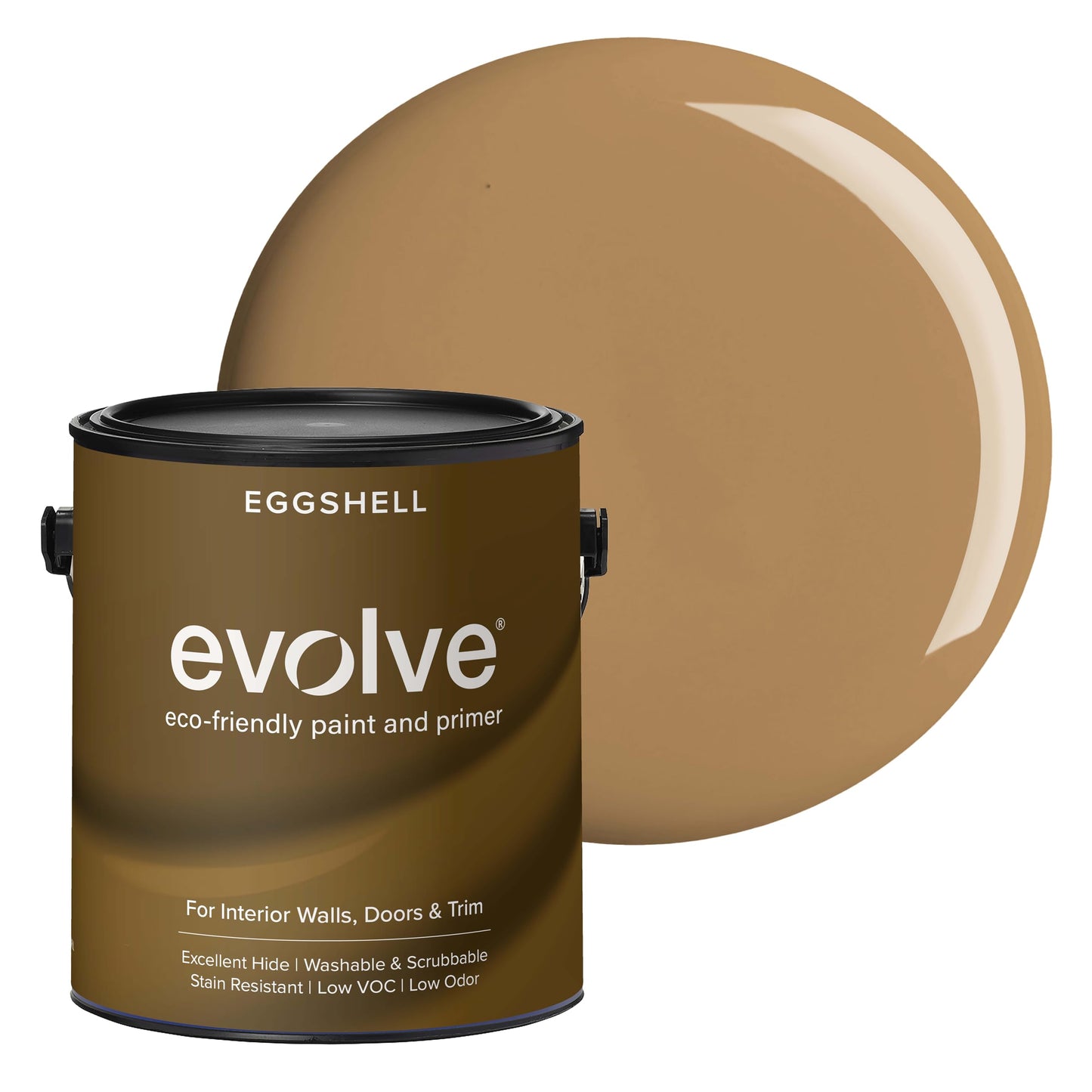 Evolve Paint & Primer, Low Sheen, One-Coat Coverage for Interior & Exterior