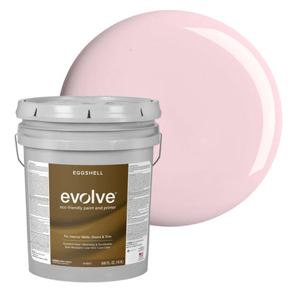 Evolve Paint & Primer, Low Sheen, One-Coat Coverage for Interior & Exterior