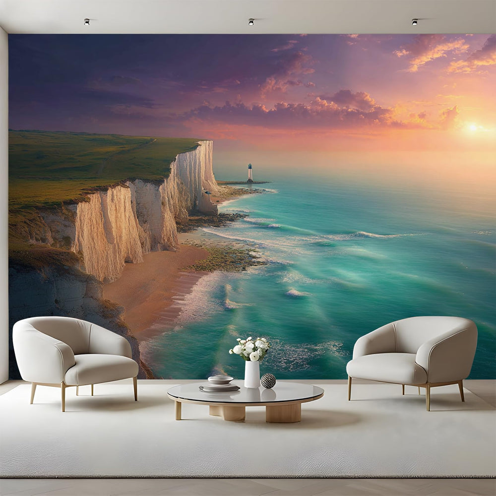 Vintage Peel-and-Stick Wall Mural Wallpaper for Living Room, Bedroom & TV Accent Walls