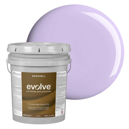 Evolve Paint & Primer, Low Sheen, One-Coat Coverage for Interior & Exterior