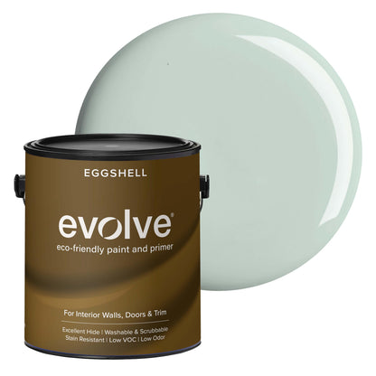 Evolve Paint & Primer, Low Sheen, One-Coat Coverage for Interior & Exterior