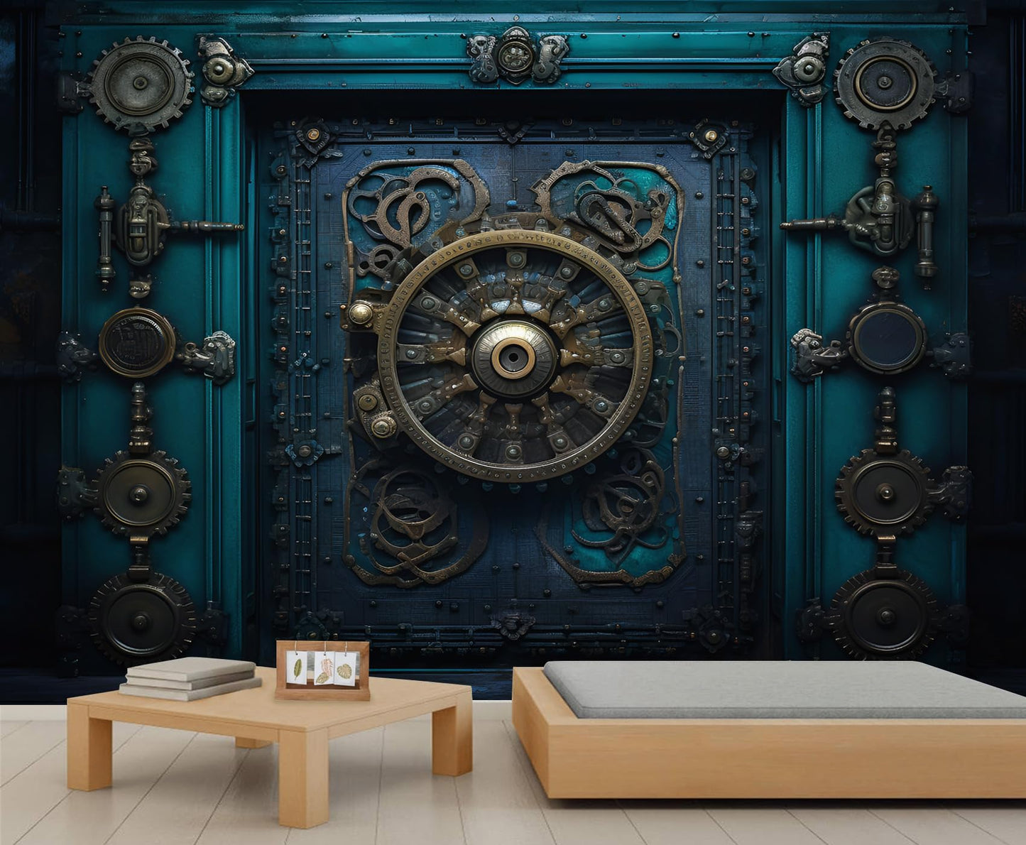 Premium HD Canvas Wall Mural with Seamless Numbered Panels for Living Room & Bedroom