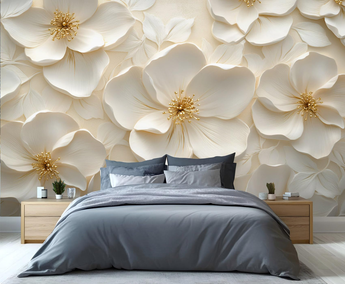 Large Canvas Wall Mural 169" × 118", HD Multi-Panel Wallpaper for Living Room & Bedroom Accent Walls