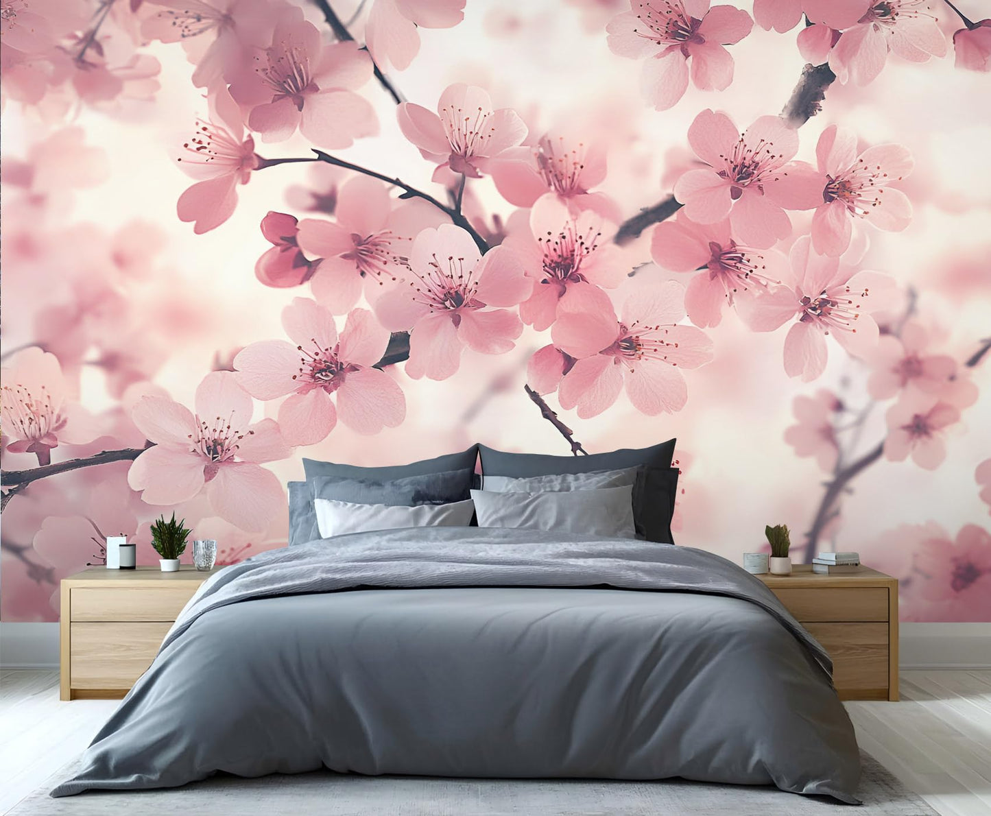 Large HD Canvas Wall Mural 169" × 118", Seamless Multi-Panel Wallpaper for Living Room & Bedroom