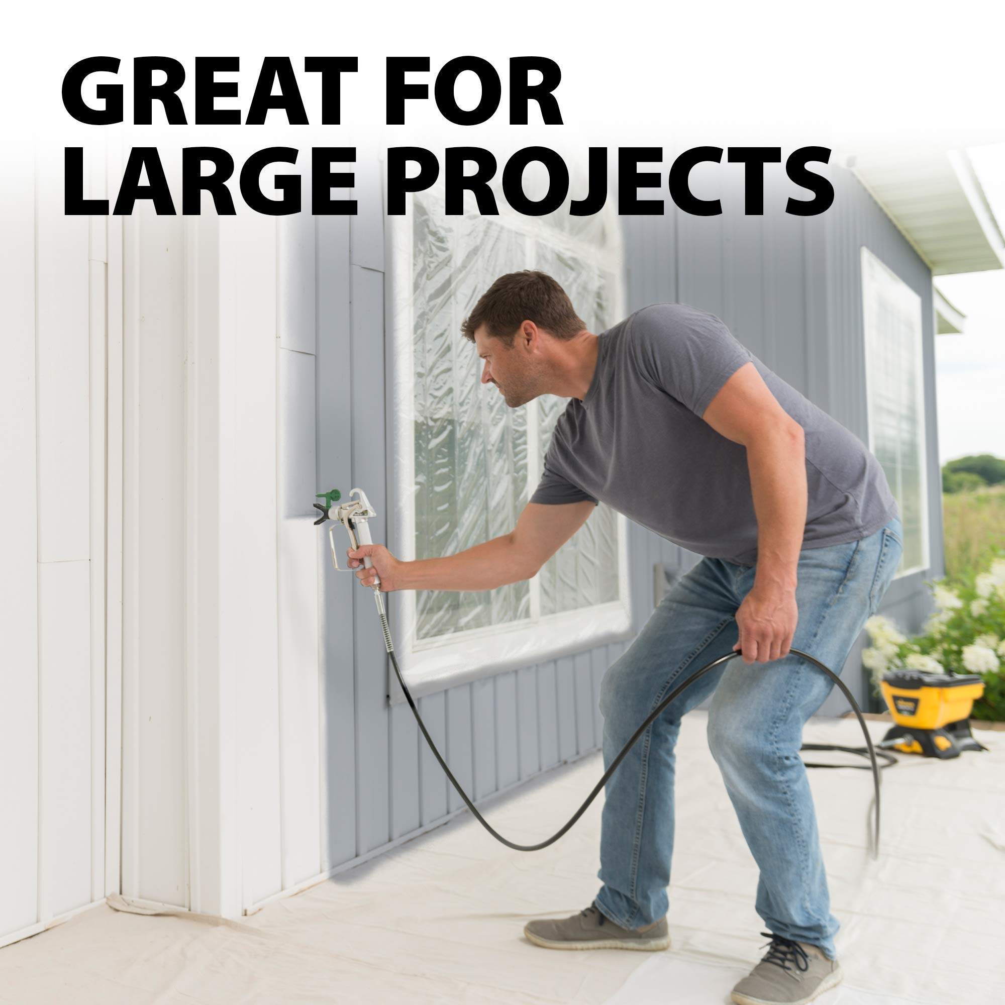 High Efficiency Airless Paint Sprayer with Low Overspray