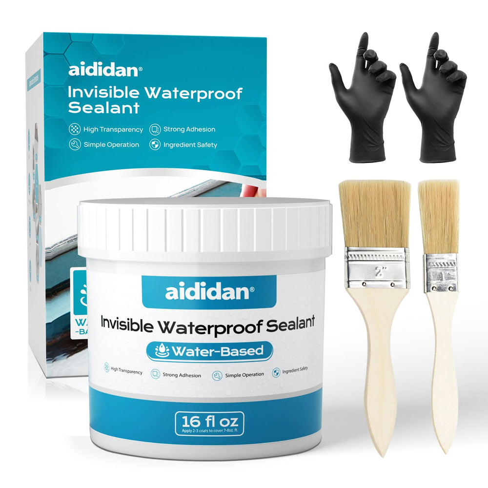 Clear Waterproof Coating, Water-Based Transparent Sealant for Roofs & Walls