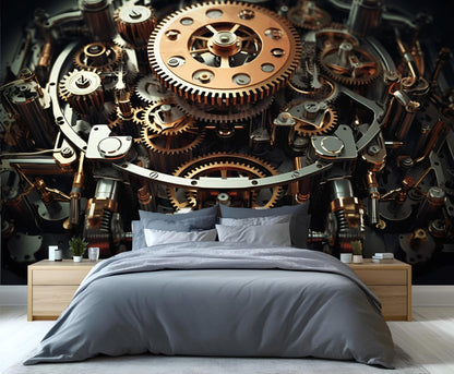 Premium HD Canvas Wall Mural with Seamless Numbered Panels for Living Room & Bedroom