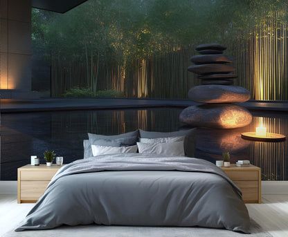 Large Canvas Wall Mural 169" × 118", HD Multi-Panel Wallpaper for Living Room & Bedroom Accent Walls