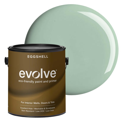 Evolve Paint & Primer, Low Sheen, One-Coat Coverage for Interior & Exterior