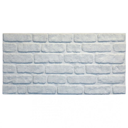 3D Faux Brick Wall Panels, Stone-Look Wall Cladding for Interior Spaces