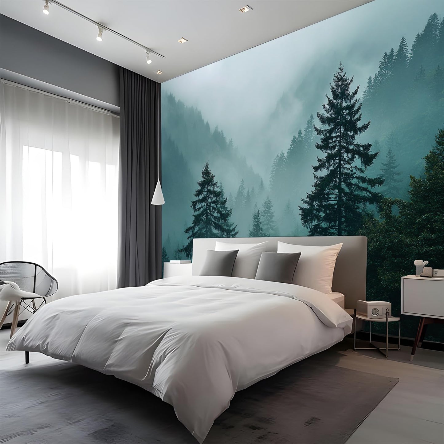 Peel-and-Stick Vintage Wall Mural Wallpaper for Living Room & Bedroom