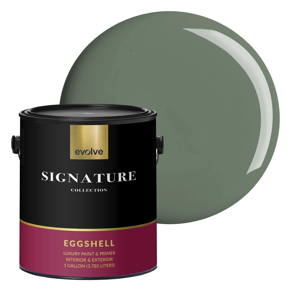 Evolve Signature Interior Paint & Primer, Luxury One-Coat, Eggshell Sheen, Low VOC, Washable