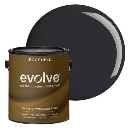 Evolve Paint & Primer, Low Sheen, One-Coat Coverage for Interior & Exterior