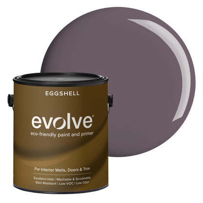Evolve Paint & Primer, Low Sheen, One-Coat Coverage for Interior & Exterior