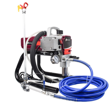 1700W Airless Paint Sprayer, 3300 PSI Electric Sprayer with 33ft Hose & Extension Rod