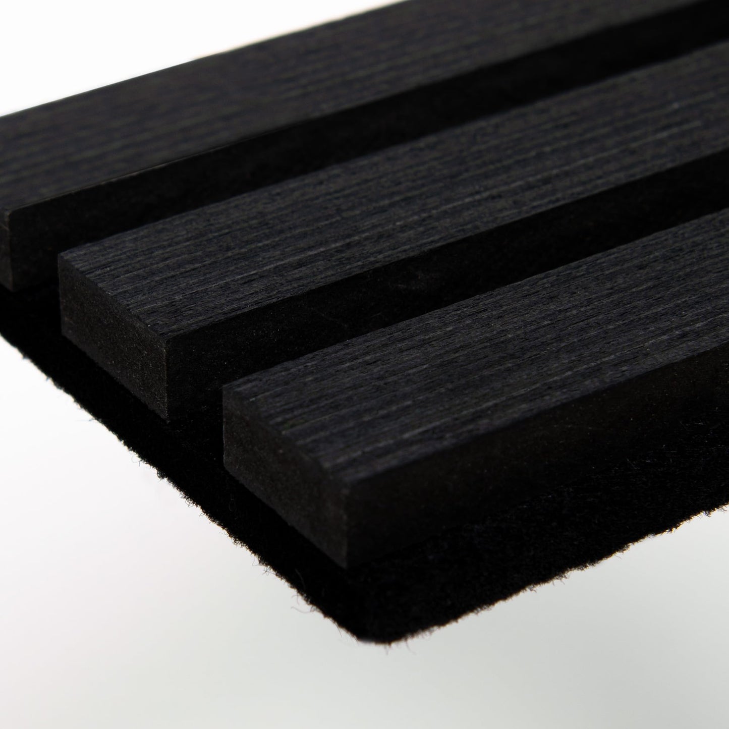 Soundproof Wood Slat Wall Panels, 106" × 20.5"