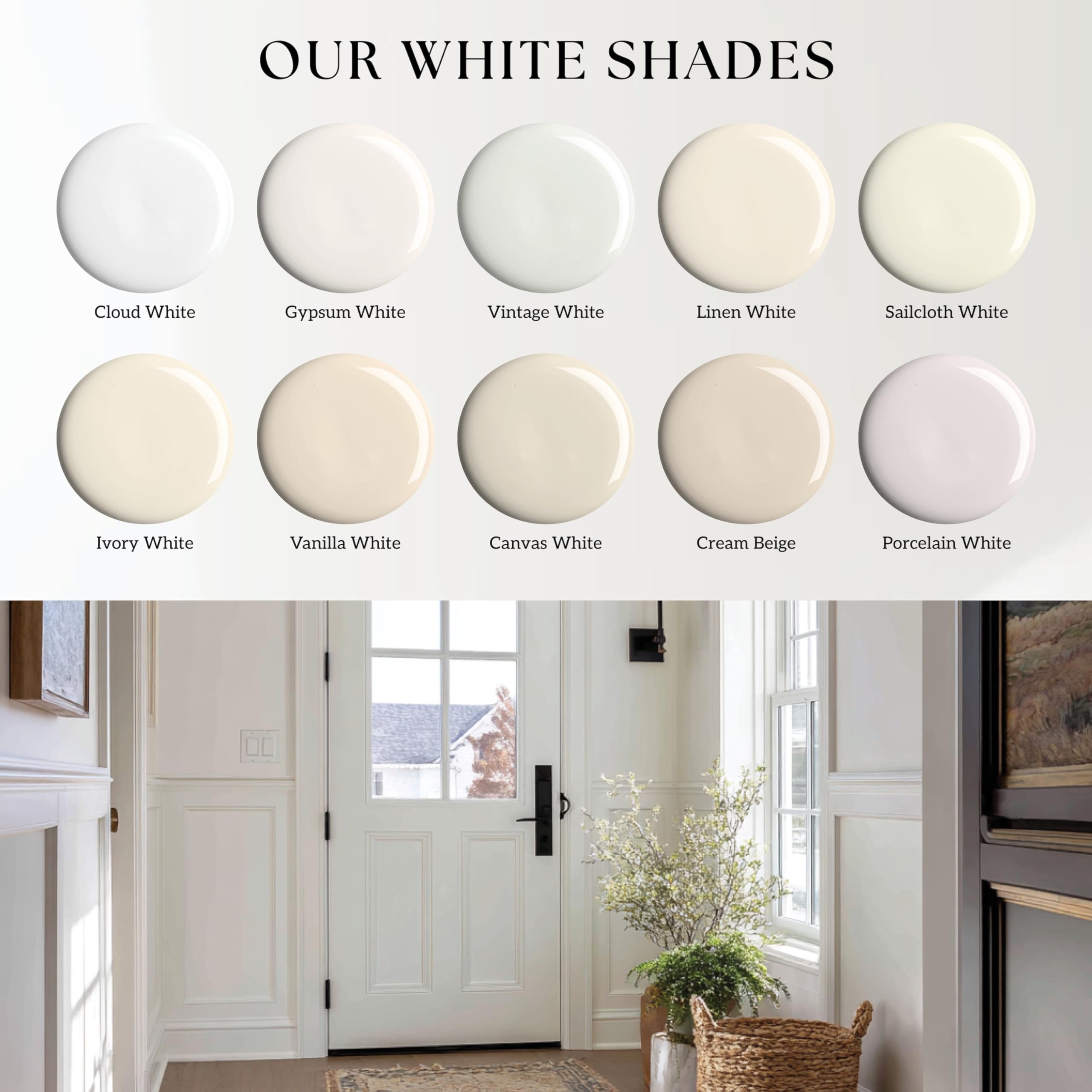 Evolve Signature Interior Paint & Primer, Luxury One-Coat, Eggshell Sheen, Low VOC, Washable
