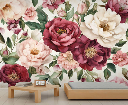 Large HD Canvas Wall Mural 169" × 118", Seamless Multi-Panel Wallpaper for Living Room & Bedroom