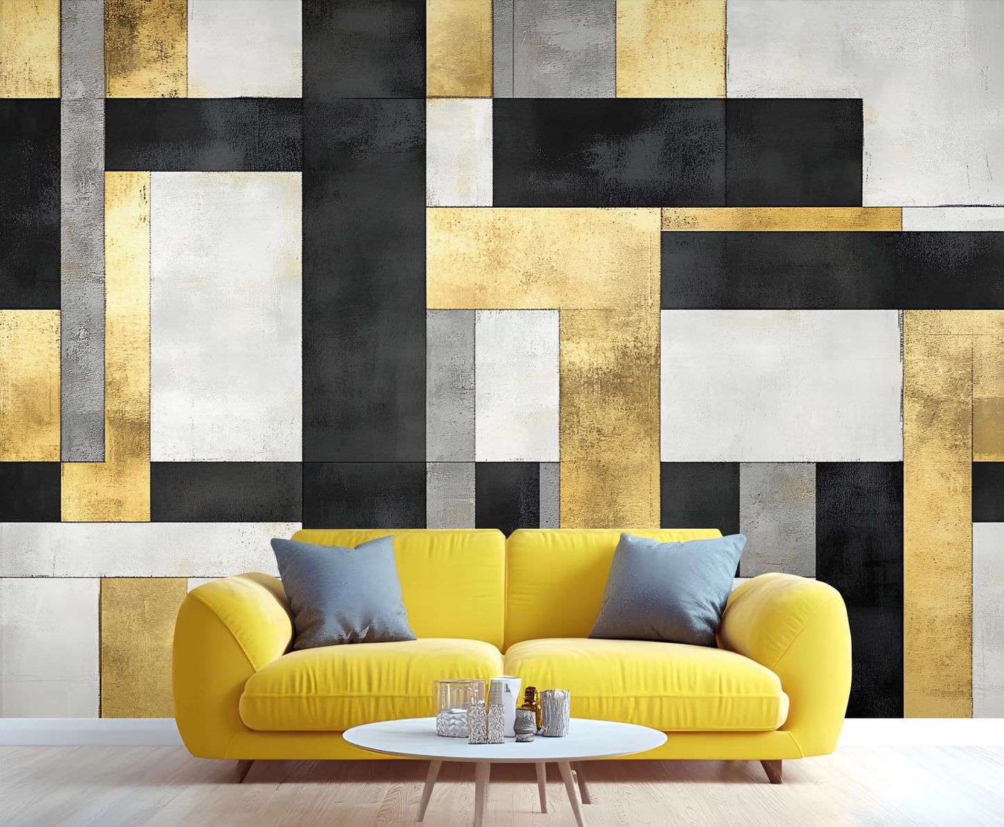Large HD Canvas Wall Mural 169" × 118", Seamless Multi-Panel Wallpaper for Accent Walls & Room Décor