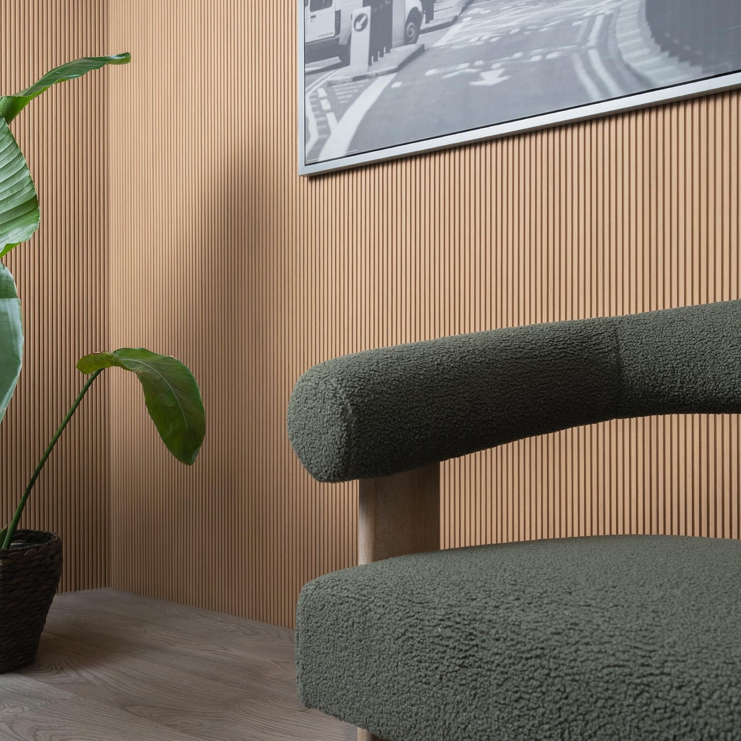 Contour Slim Polystyrene Wood Ceiling & Wall Panels, Quick Decorative Upgrade