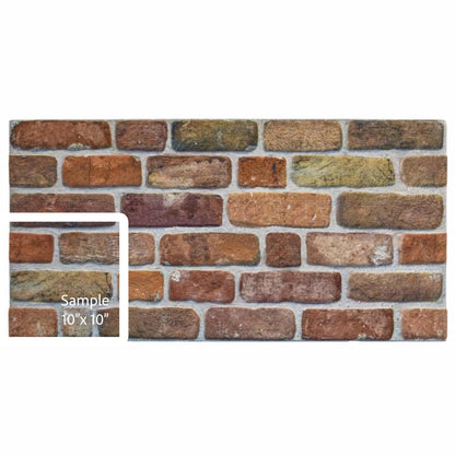 3D Faux Brick Wall Panels, Stone-Look Wall Cladding for Interior Spaces