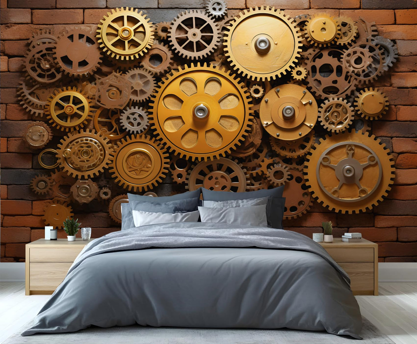 Premium HD Canvas Wall Mural with Seamless Numbered Panels for Living Room & Bedroom