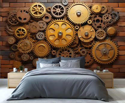 Premium HD Canvas Wall Mural with Seamless Numbered Panels for Living Room & Bedroom