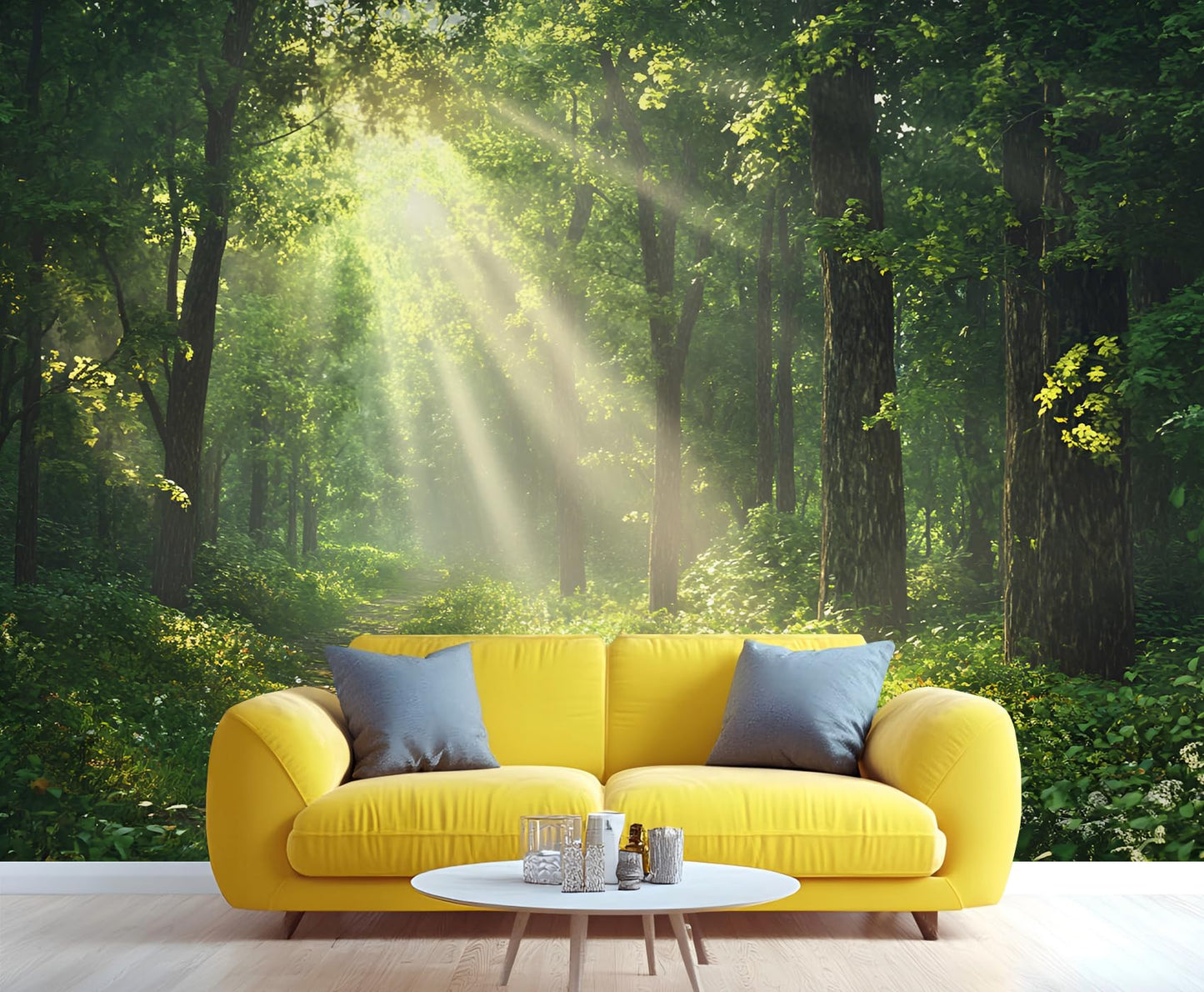Large HD Canvas Wall Mural 169" × 118", Seamless Multi-Panel Wallpaper for Accent Walls & Room Décor