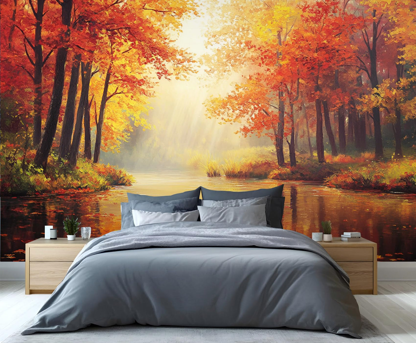 Large Canvas Wall Mural 169" × 118", HD Multi-Panel Wallpaper for Living Room & Bedroom Accent Walls
