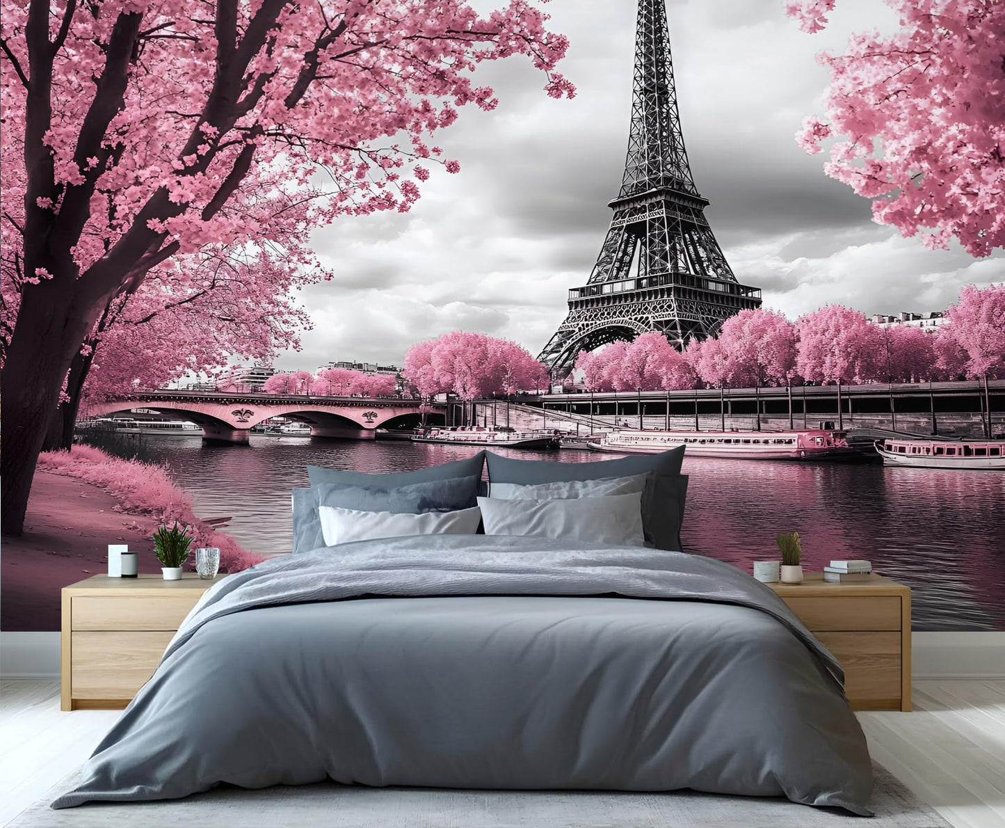 Large HD Canvas Wall Mural 169" × 118", Seamless Multi-Panel Wallpaper for Living Room & Bedroom