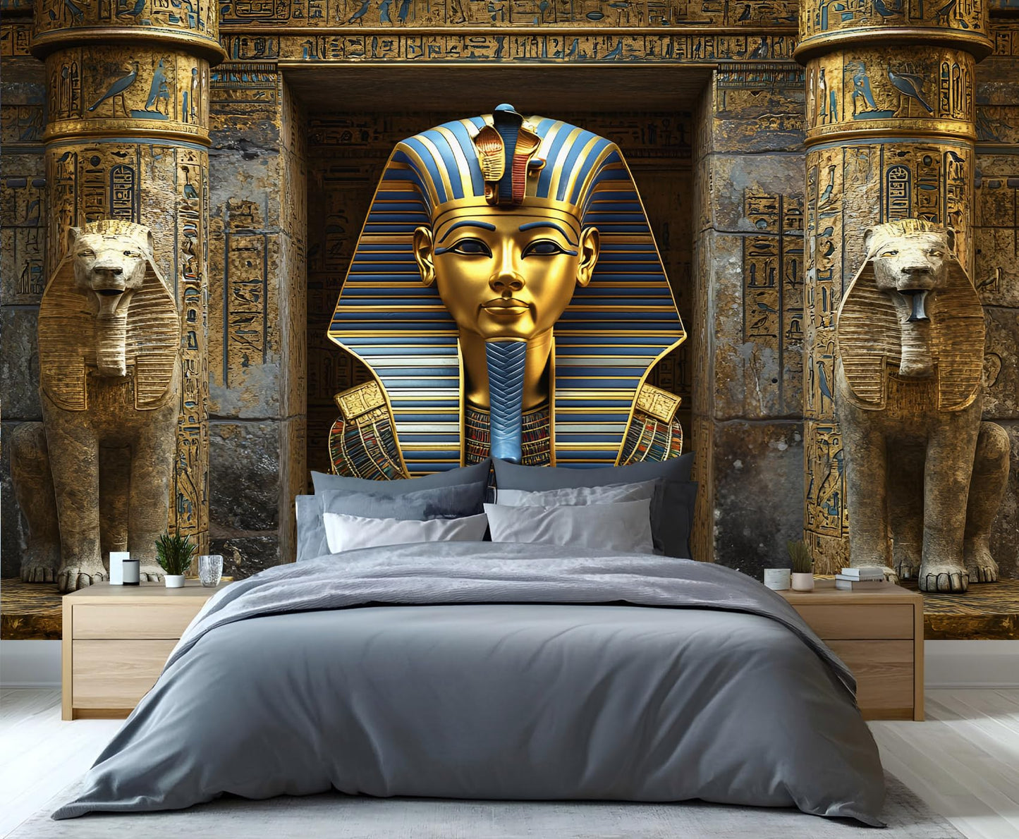Large HD Canvas Wall Mural 169" × 118", Seamless Multi-Panel Wallpaper for Living Room & Bedroom