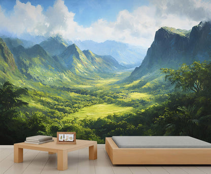 Large Canvas Wall Mural 169" × 118", HD Multi-Panel Wallpaper for Living Room & Bedroom Accent Walls
